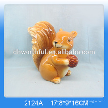 New arrival!Cheap lovely ceramic squirrel decoration for home decor